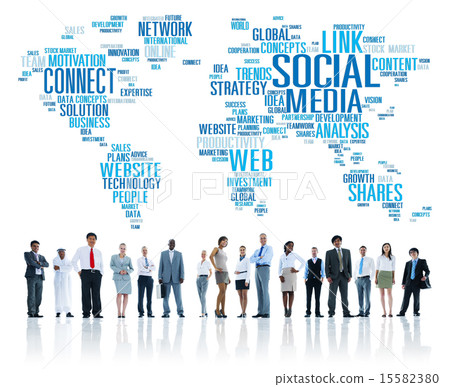 Social Media Internet Connection Global Communications Networkin Social Media Internet Connection Global Communications Networkin 15582380