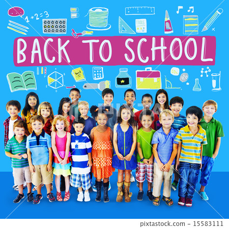 Children Cheerful Education Studying Knowledge Concept 15583111