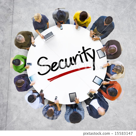 People Social Networking and Security Concept People Social Networking and Security Concept 15583147