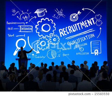 Business People Seminar Recruitment Presentation Concept Business People Seminar Recruitment Presentation Concept 15583550