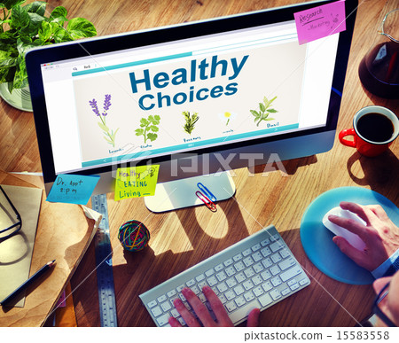 Herbal Medicine Healthy Choices Healthcare and Medicine Concept 15583558