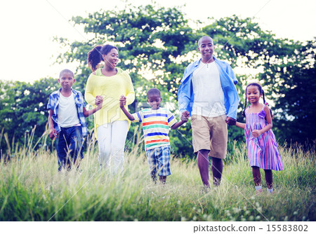 African Family Happiness Holiday Vacation Activity Concept African Family Happiness Holiday Vacation Activity Concept 15583802