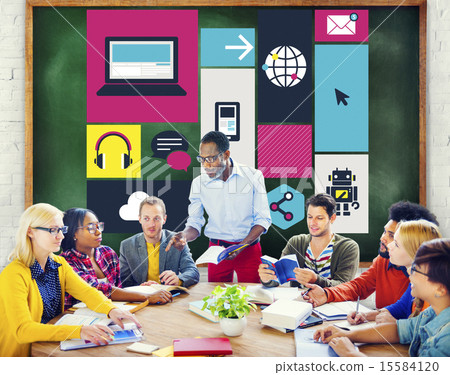 Computer Cloud Computing Storage Media Digital Concept Computer Cloud Computing Storage Media Digital Concept 15584120