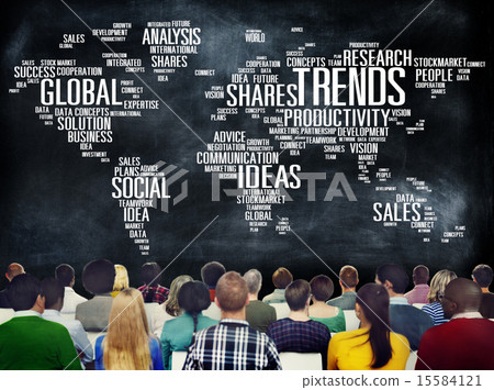 Trends World Map Marketing Ideas Social Style Concept Trends World Map Marketing Ideas Social Style Concept 15584121