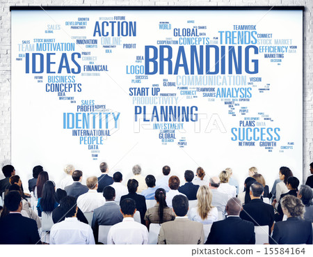 Branding World Global Marketing Identity Individuality Concept Branding World Global Marketing Identity Individuality Concept 15584164