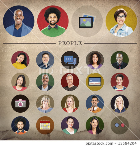 Diverse Multi Ethnic People Technology Media Concept Diverse Multi Ethnic People Technology Media Concept 15584204