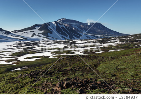 Mutnovsky Volcano - active volcano of Kamchatka 15584937