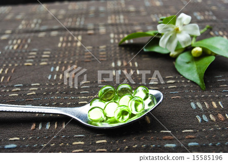 Silver Spoon with Pills Silver Spoon with Pills 15585196