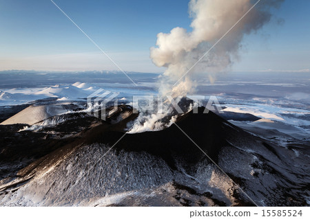 Tolbachik Volcano. Russia, Far East, Kamchatka Tolbachik Volcano. Russia, Far East, Kamchatka 15585524