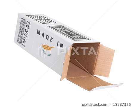 Concept of export - Product of Cyprus 15587386
