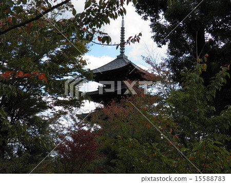 Five-story pagoda of Kyoto Toji 15588783