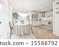 Elegant classical kitchen 15588792