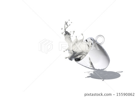 Spilling milk 15590862