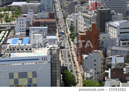 從郡山車站大樓的看法 15591082