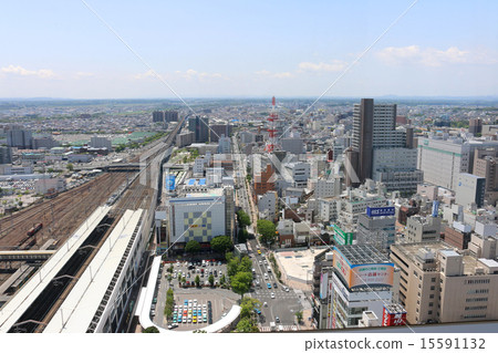 從郡山車站大樓的看法 15591132