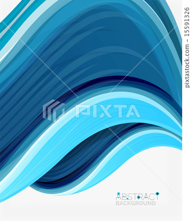 Solid Wave Background Abstract realistic solid wave background - Stock Illustration [15591326 ...