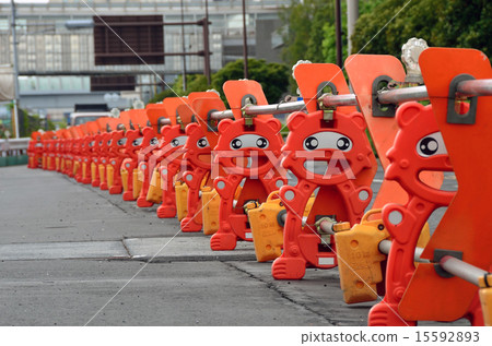 Construction site: Character (Temuki) Single pipe filler Barricade 15592893