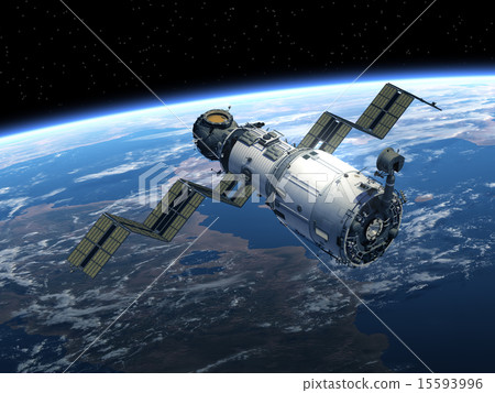 Space Station Deploys Solar Panels Space Station Deploys Solar Panels 15593996
