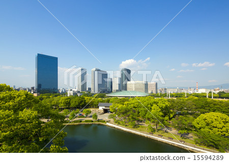 Osaka Castle from Osaka Castle 15594289