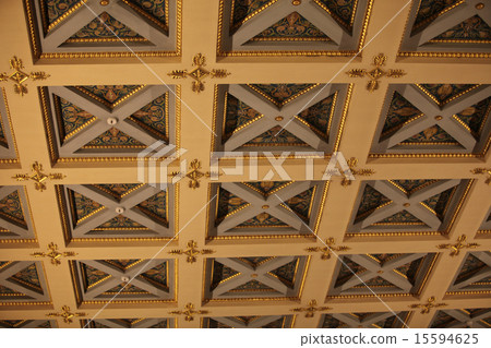 ancient ceiling with caissons ancient ceiling with caissons 15594625