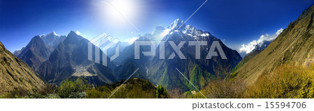 Beautiful mountain landscape Beautiful mountain landscape 15594706