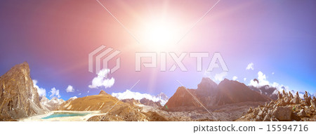 Beautiful mountain landscape 15594716