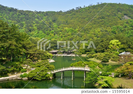 Shikoku Takamatsu Tourist Spot Ricin Garden 15595014