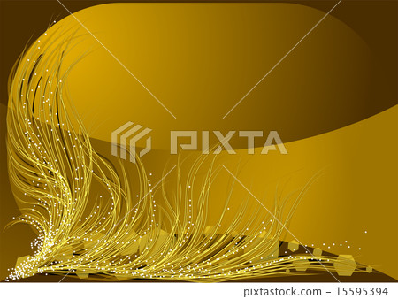 yellow abstraction with swirl yellow abstraction with swirl 15595394