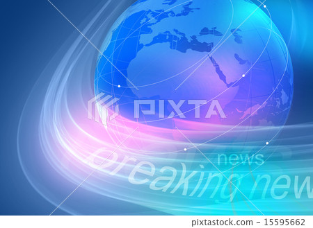Graphical breaking news background 15595662