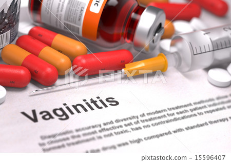 Vaginitis Diagnosis. Medical Concept.  15596407