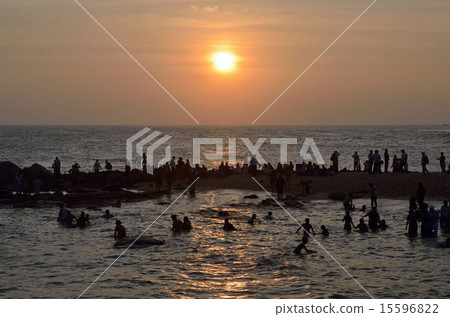 科摩林海角在印度 科摩林海角在印度 15596822