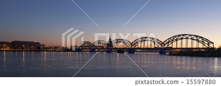 Riga Railway Bridge 15597880