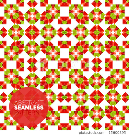 Vector colorful seamless geometric pattern. Modern stylish abstract texture 15600895