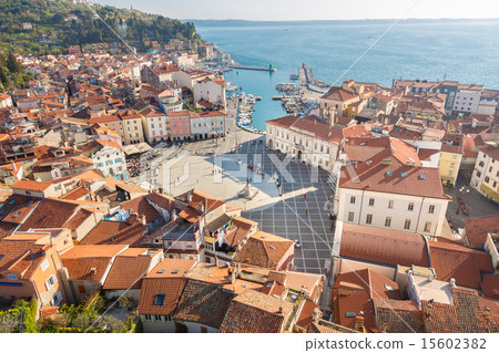 Picturesque old town Piran, Slovenia. Picturesque old town Piran, Slovenia. 15602382
