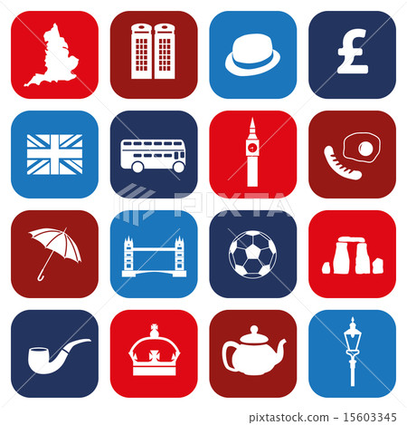 england icons - Stock Illustration [15603345] - PIXTA