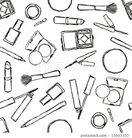 seamless cosmetics pattern 15603353