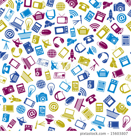 modern technology seamless pattern modern technology seamless pattern 15603807