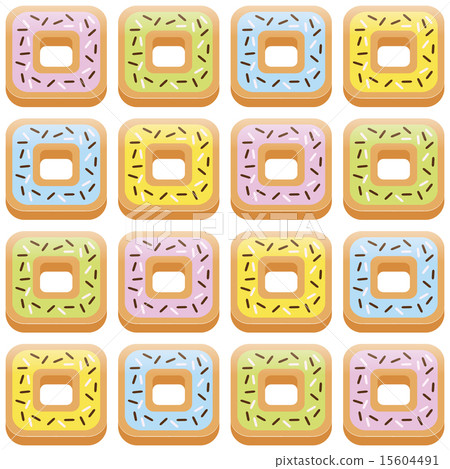 seamless donut pattern seamless donut pattern 15604491