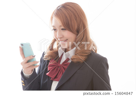 smart phone, person, female 15604847