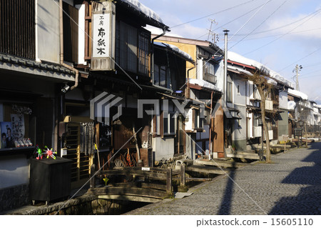 Townscape of Hida Kagawa / Hida City, Gifu Prefecture 15605110