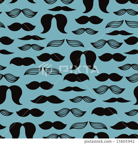 Mustache pattern 15605942