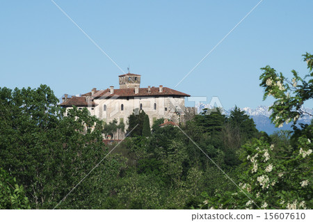 Medieval Villalta's castle near Fagagna in Friuli, 15607610