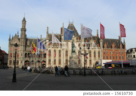 World Heritage Site Bruges Old City State Government Building Belgium 15610730