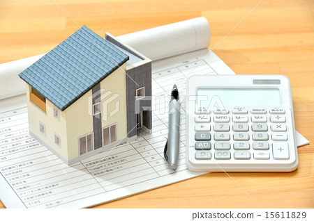 建築模型，房子模型，抵押的圖像 15611829