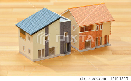 建築模型,房子模型,抵押的圖像 建築模型,房子模型,抵押的圖像 15611835