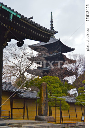 Five-storied pagoda of Toji (Kujo-cho, Minami-ku, Kyoto city) 15612423