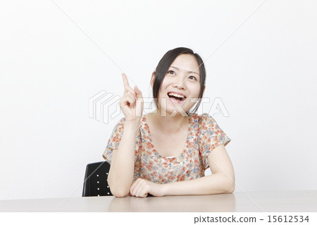 Young woman with inspiration Young woman with inspiration 15612534