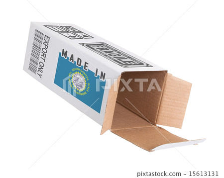 Concept of export - Product of South Dakota 15613131