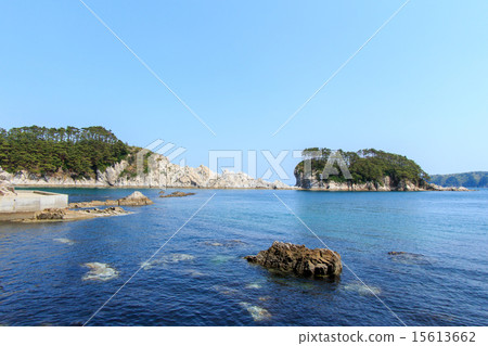 Iwate prefecture Sanriku Reconstruction national park Jodogahama Iwate prefecture Sanriku Reconstruction national park Jodogahama 15613662