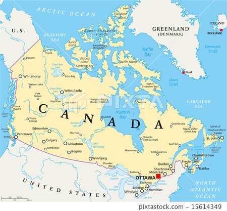 Canada Political Map Canada Political Map 15614349